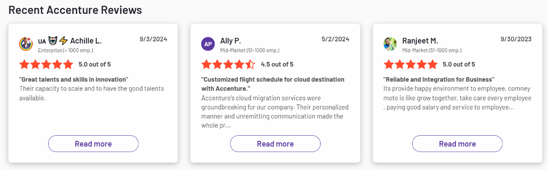 Accenture review