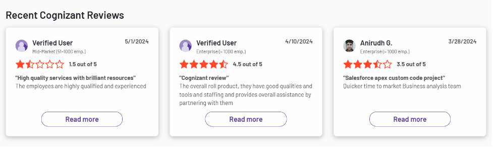 Cognizant review