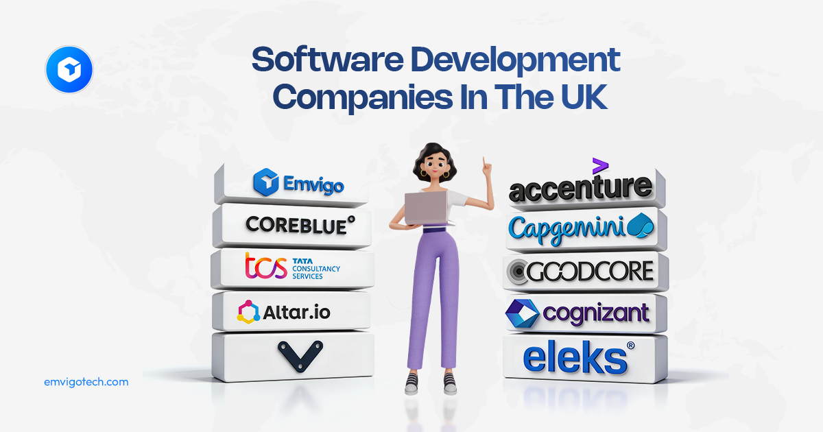 Comparison of top software development companies in the UK for 2026
