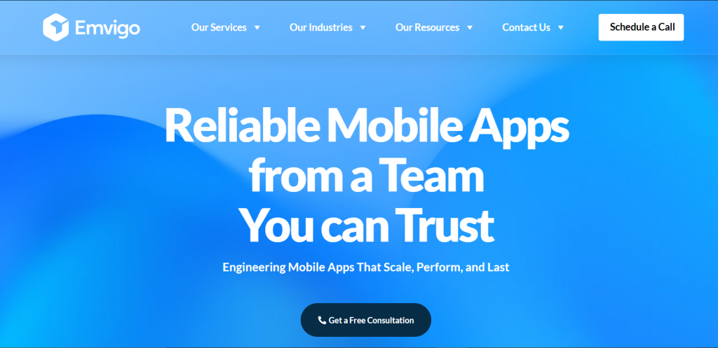 Emvigo – AI-Powered Mobile App Development Company with Agile Precision