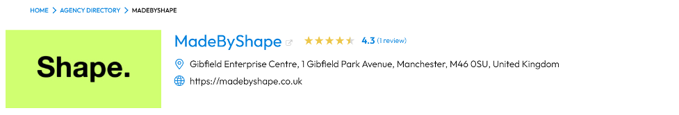Made by Shape review