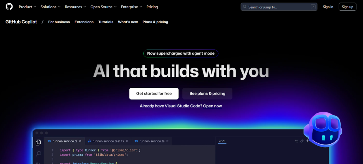 GitHub Copilot - version control systems