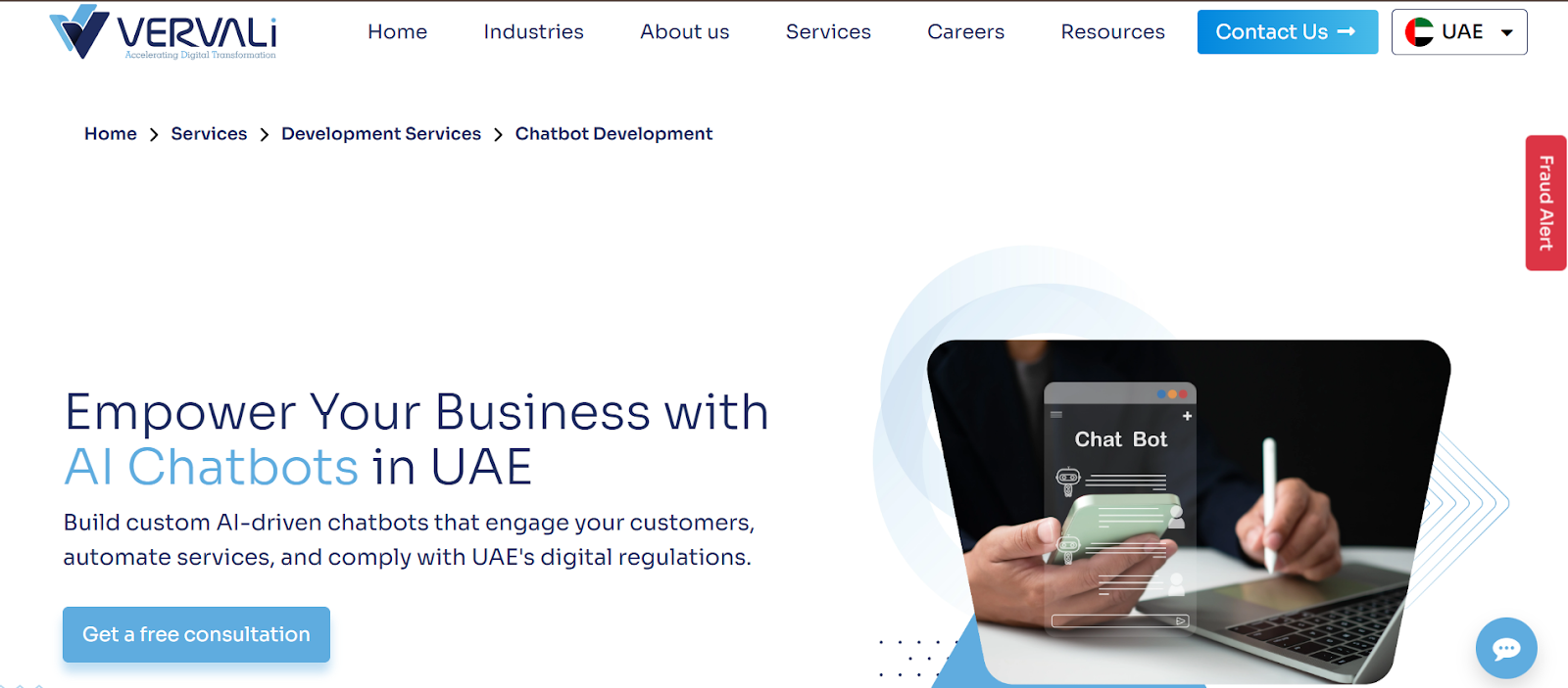 Vervali Systems: Custom Chatbots. Complex Integrations. Built to Fit Your Stack