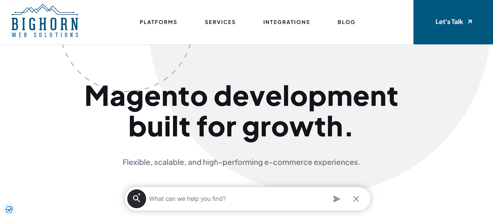 Bighorn Web Solutions- Magento