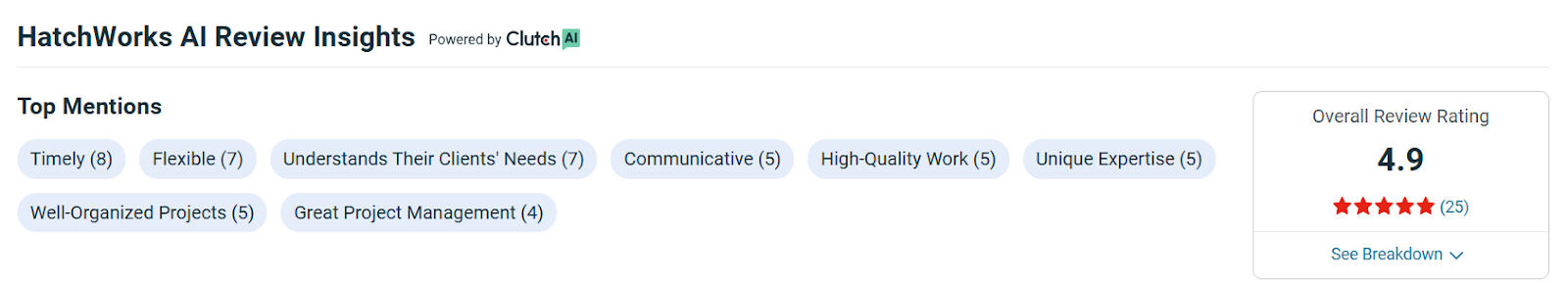 HatchWorks AI review - nlp