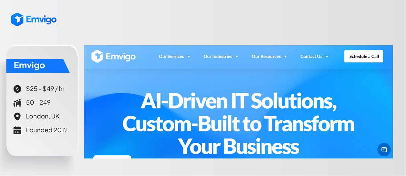 Emvigo – Top IBM Alternative for AI, Cloud & Enterprise - grade IT Solutions