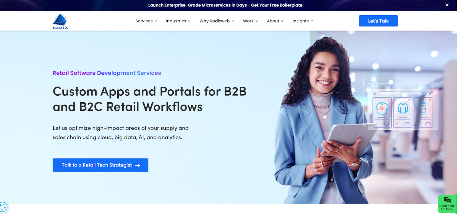 AI-powered retail technology – Radixweb
