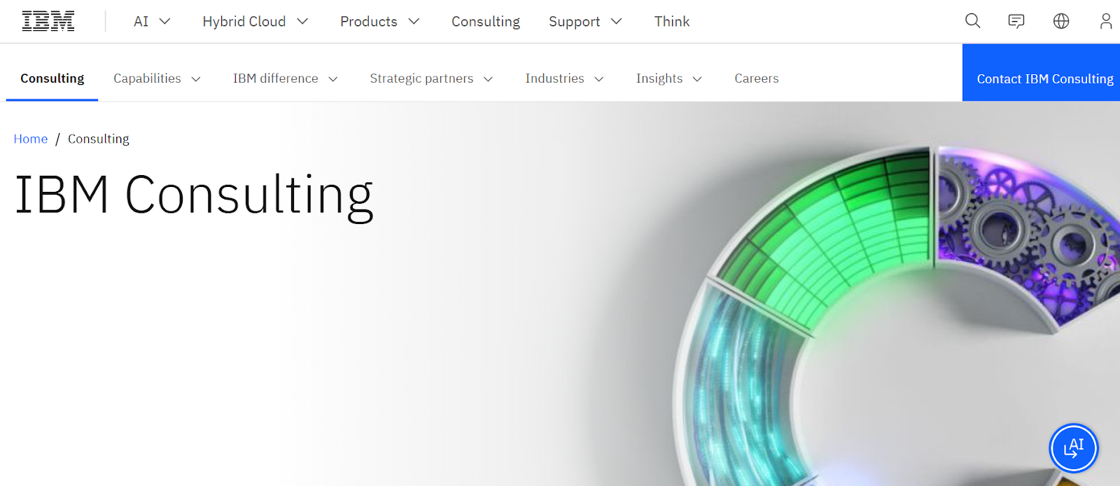 IBM Consulting- Technology-Driven Business Transformation Specialist