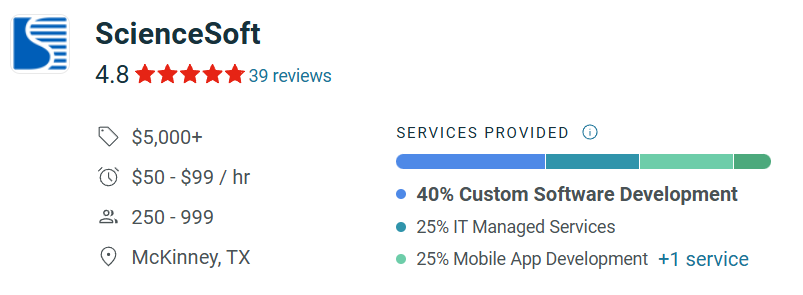 Smart Manufacturing Software Expert ScienceSoft