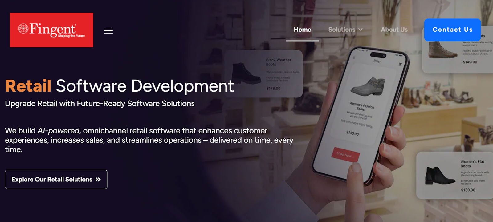 Smart enterprise retail innovation – Fingent