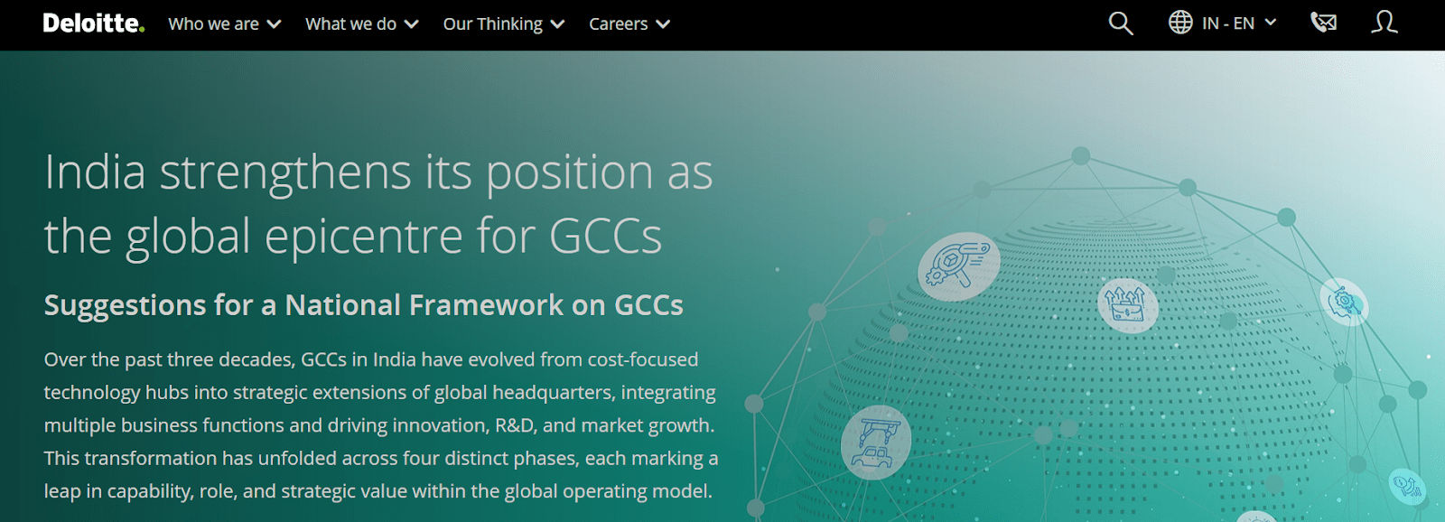 Deloitte – Global Consulting & Technology Services