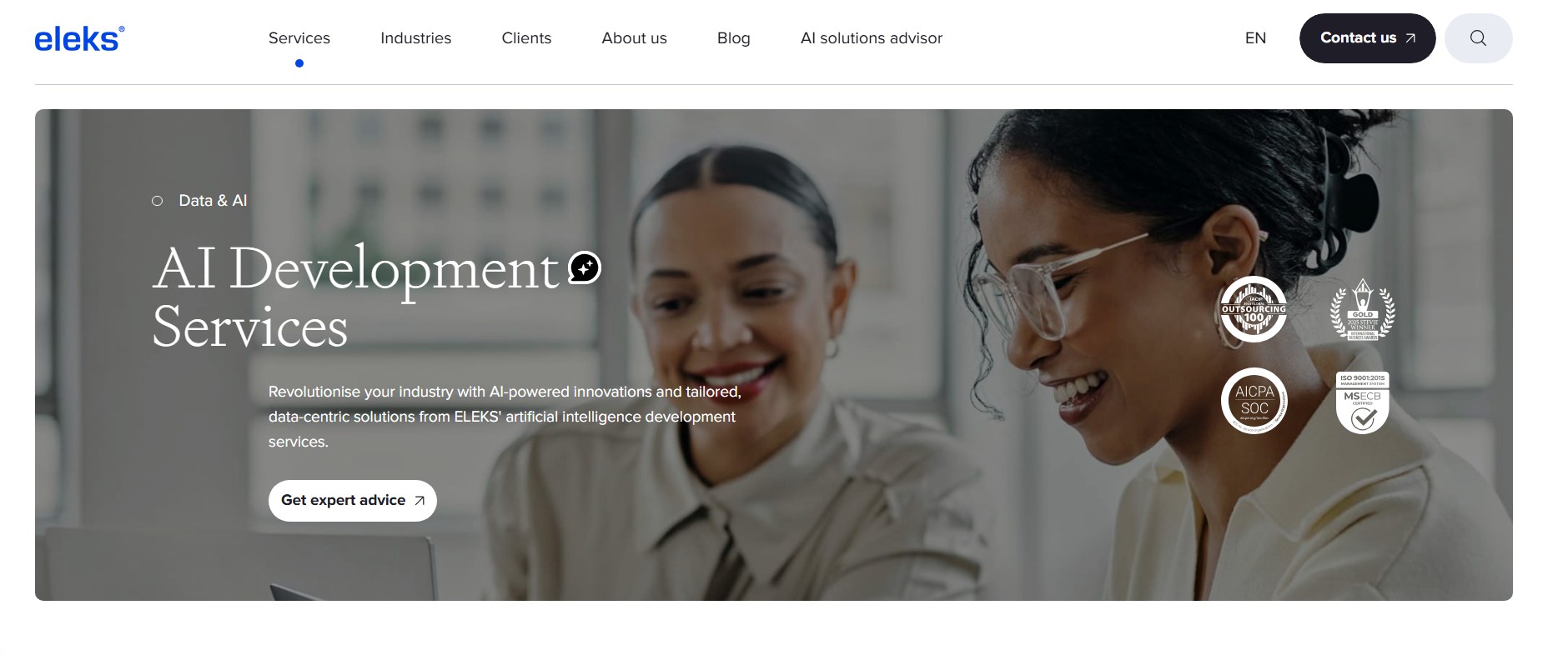 Eleks Data-Driven Generative AI Development Experts in the UK