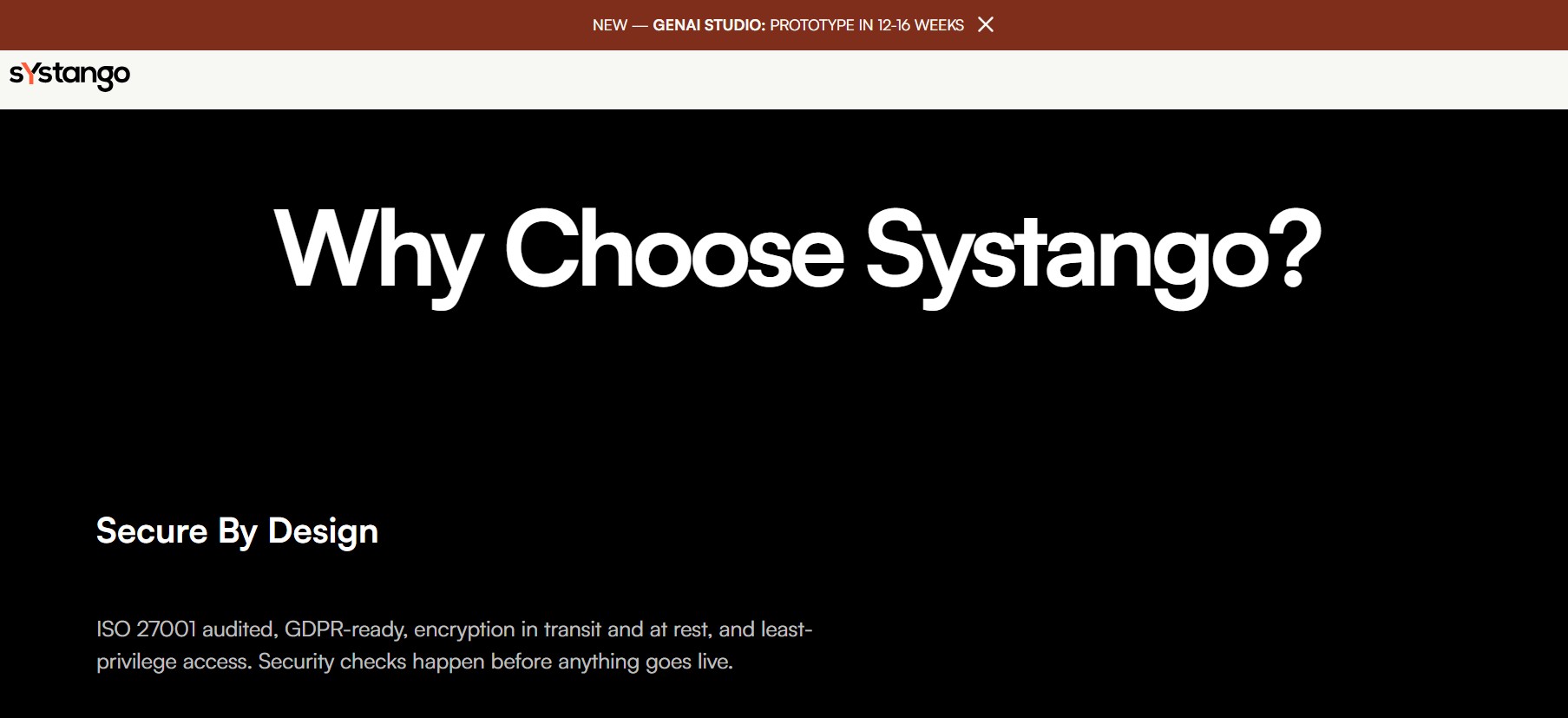 Systango: A Top AI Development Company in the UK for Production-Ready GenAI