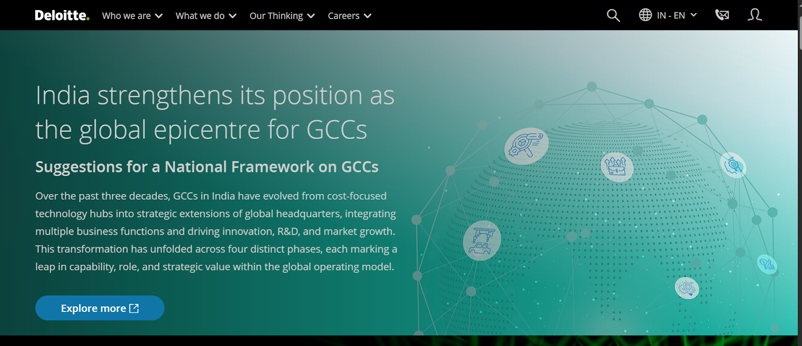 Capgemini alternative Deloitte