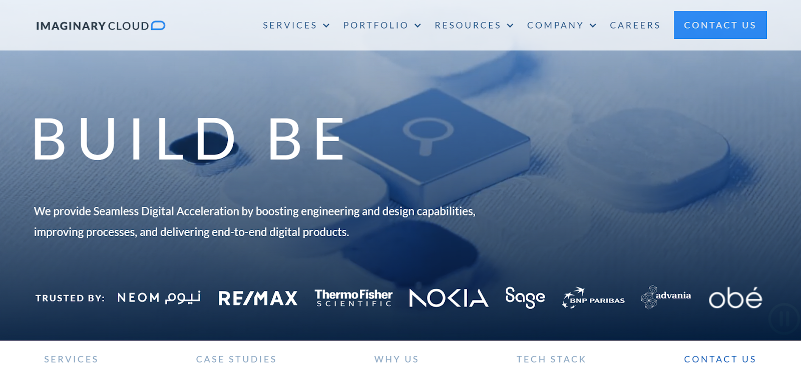 custom engineering solutions - imaginary cloud