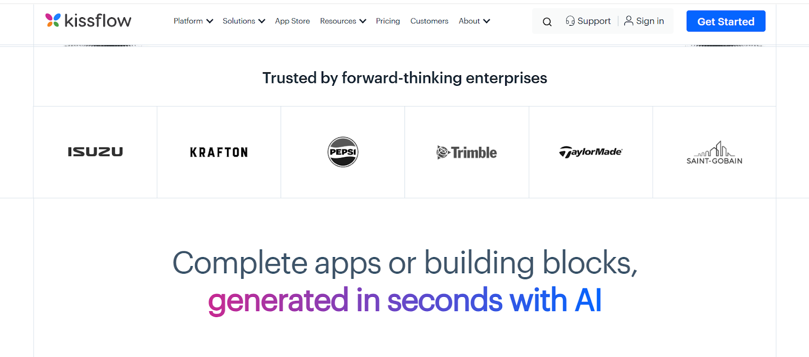 AI automation software - Kissflow