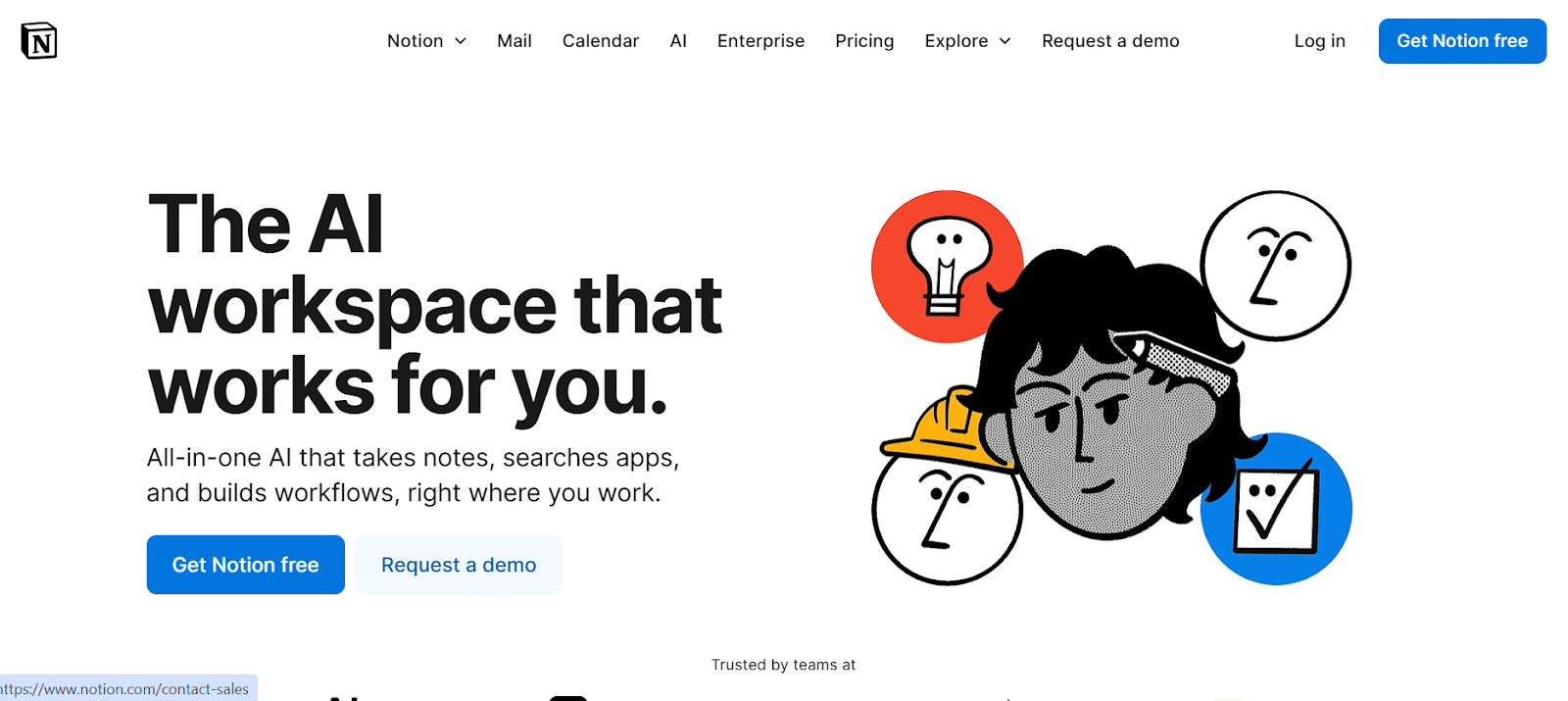 AI-powered workflow integrations - Notion AI