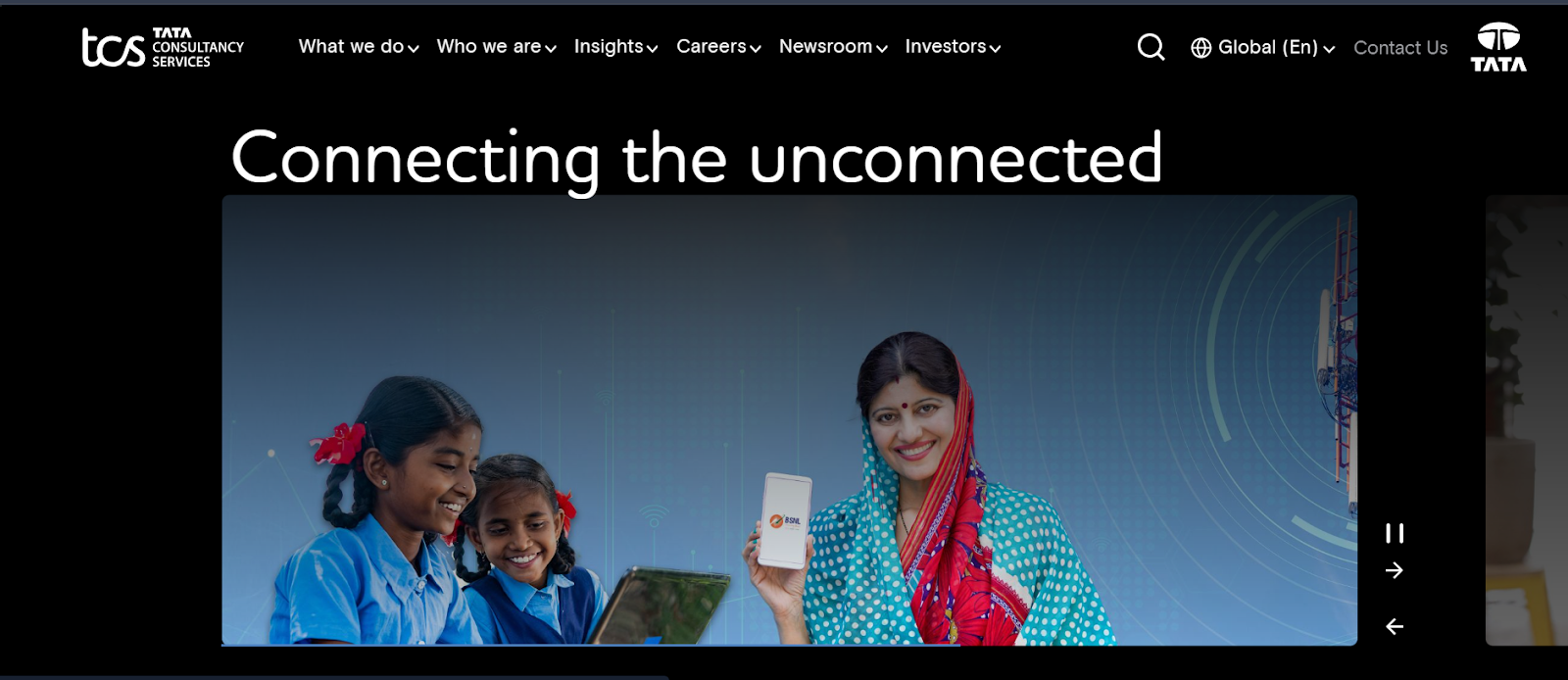 Cognizant competitor- TCS
