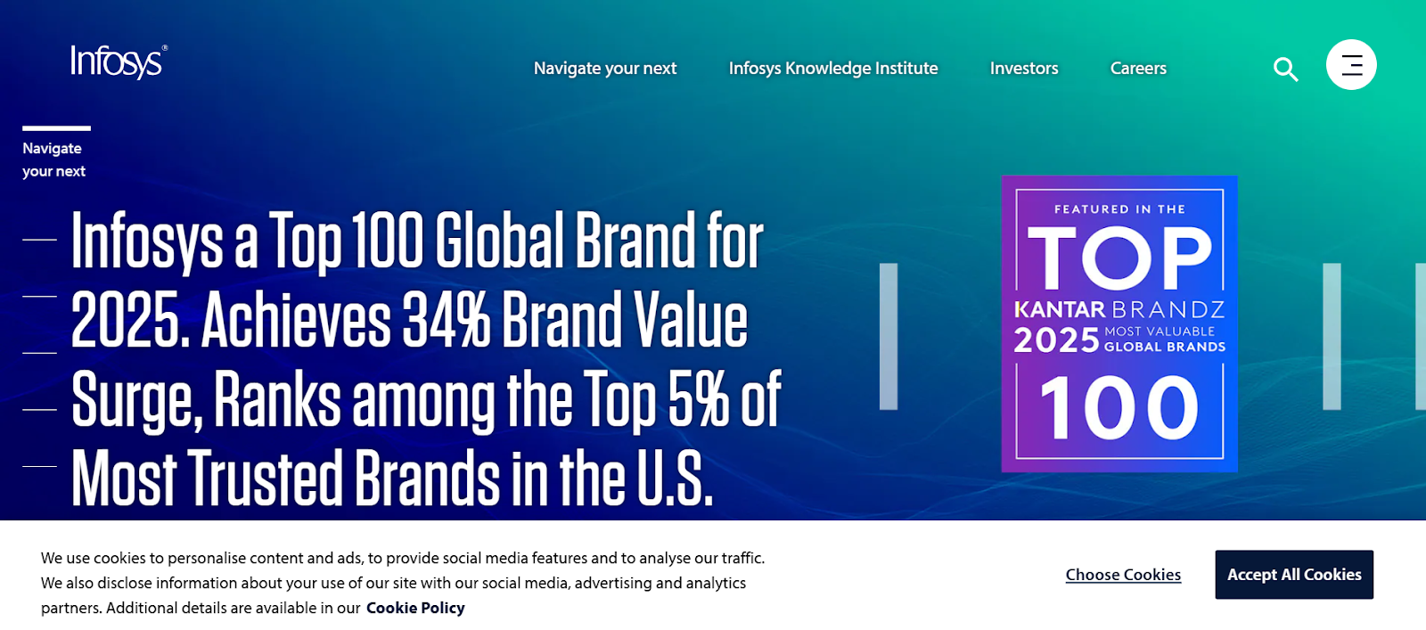 Infosys Cognizant competitor