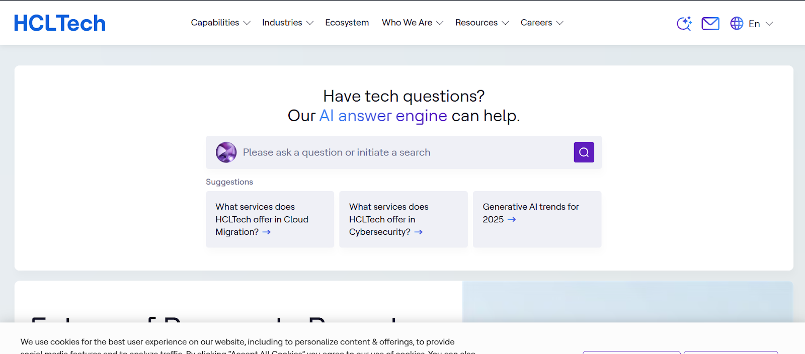 Cognizant alternative- HCL Technologies