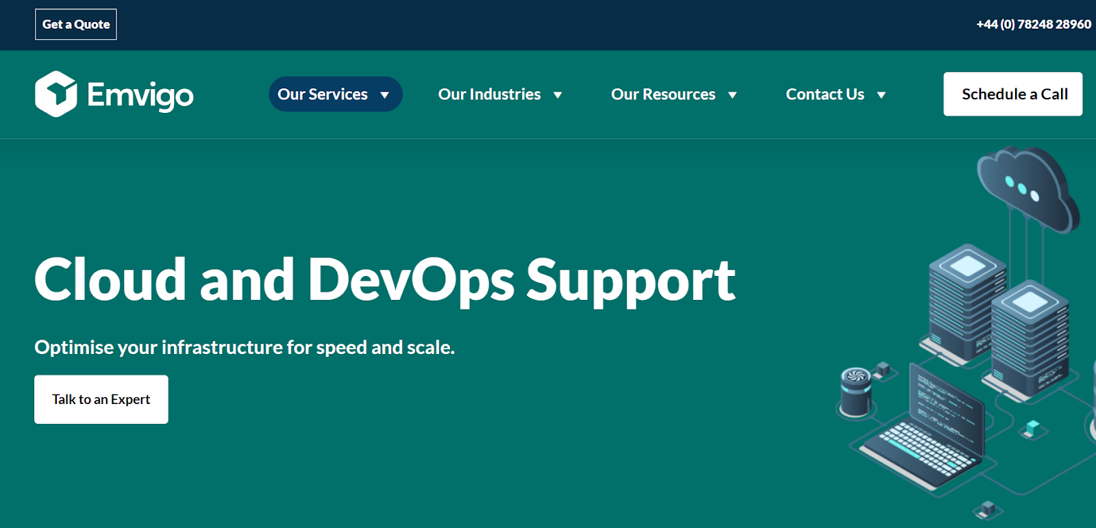 Best Devops consultancy service- Emvigo