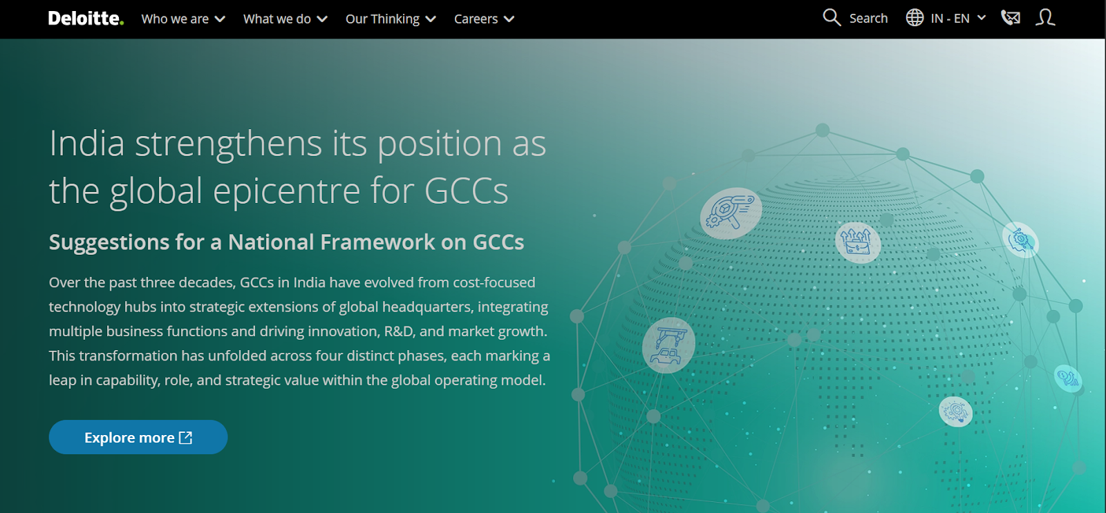 Infosys Alternative- Deloitte