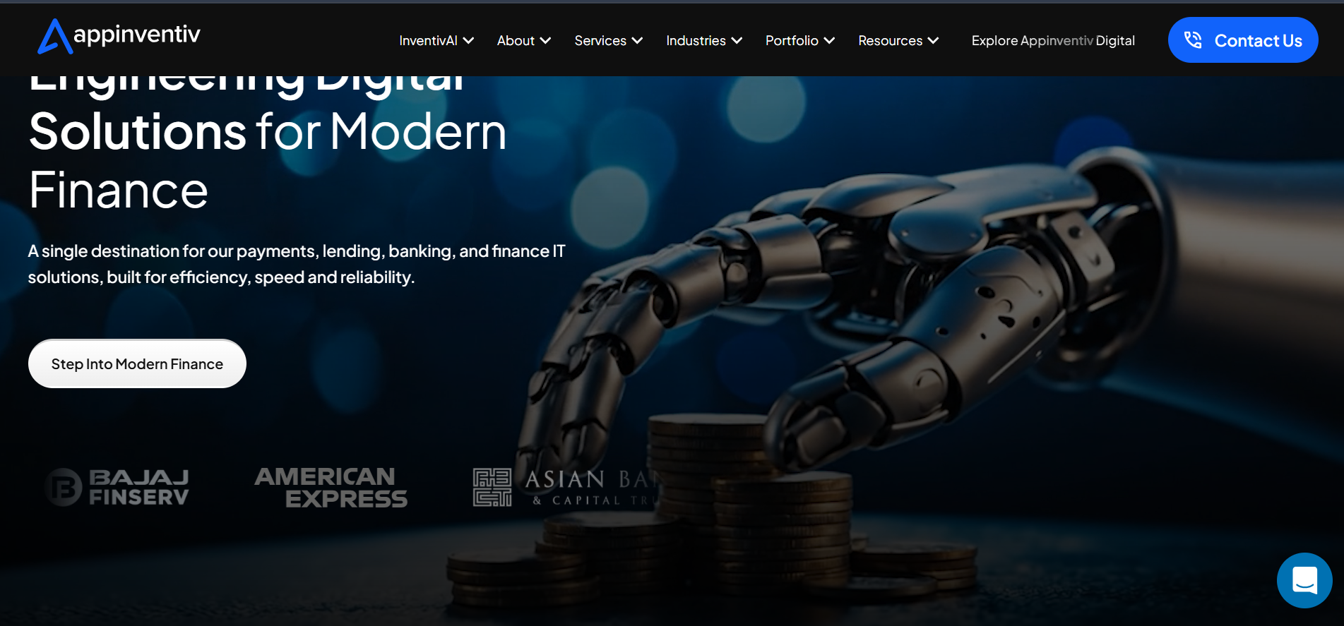 Appinventiv — the cloud-first banking app development builder