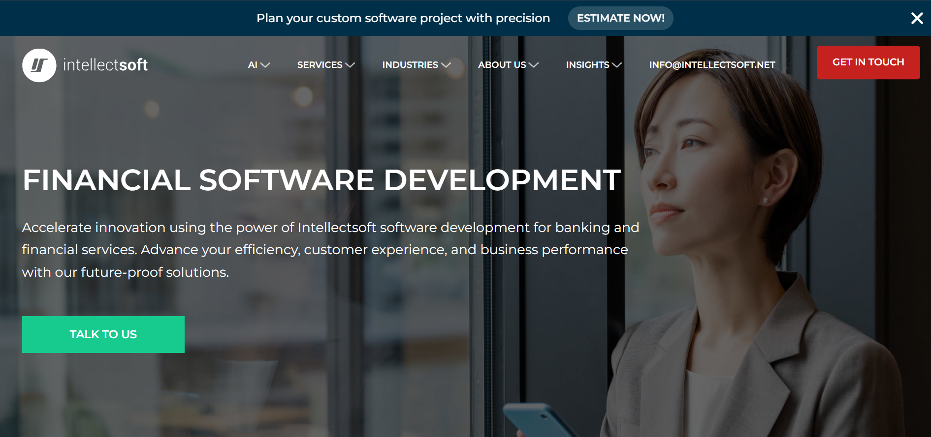 Intellectsoft — the enterprise fintech app development consultancy