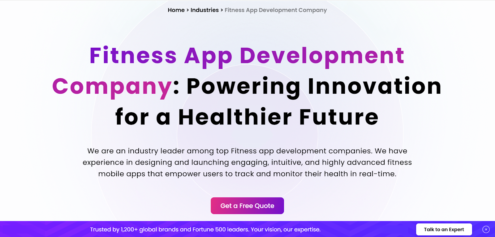 workout app development companies-techahead