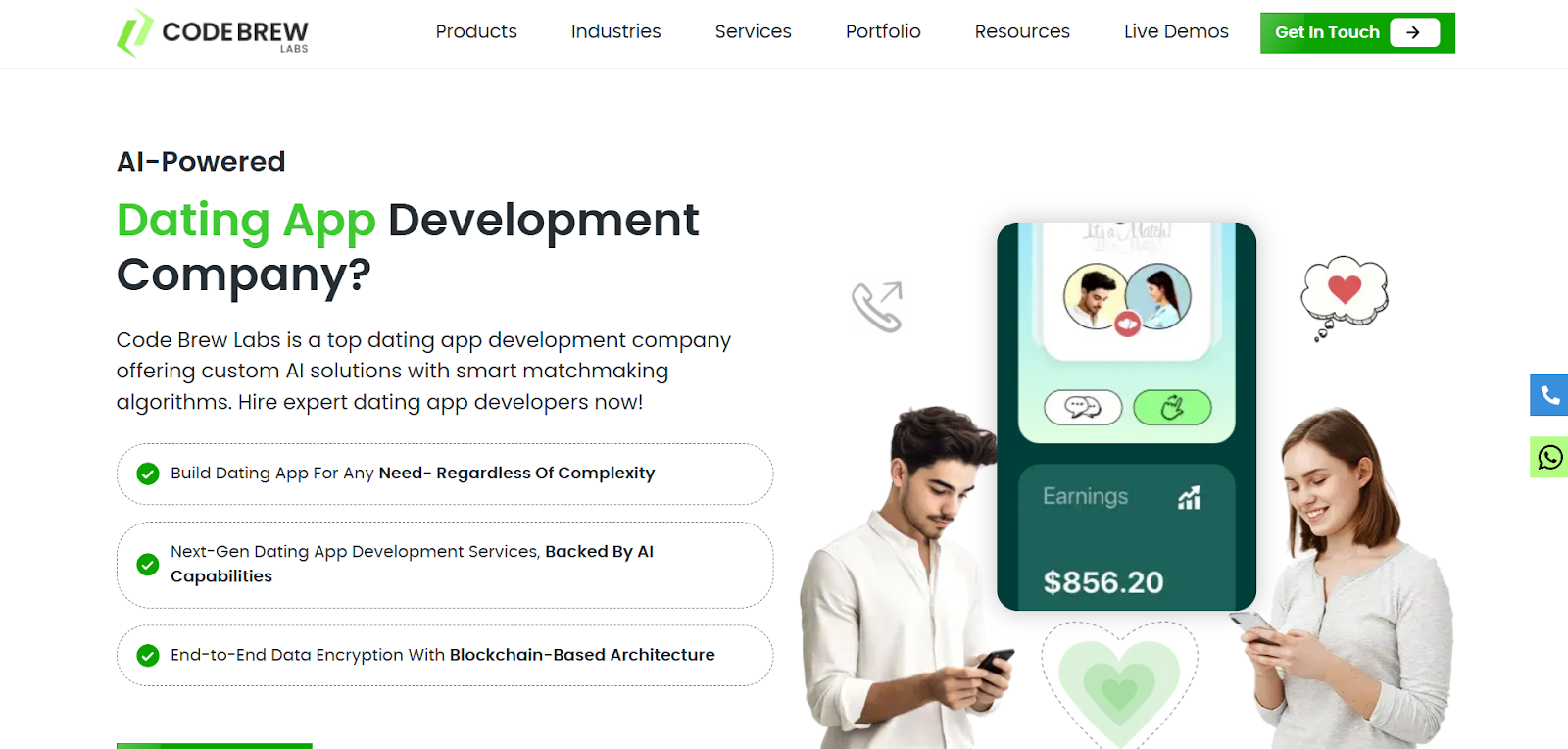 Code Brew Labs - Custom Dating Apps Crafted for Your Business Needs