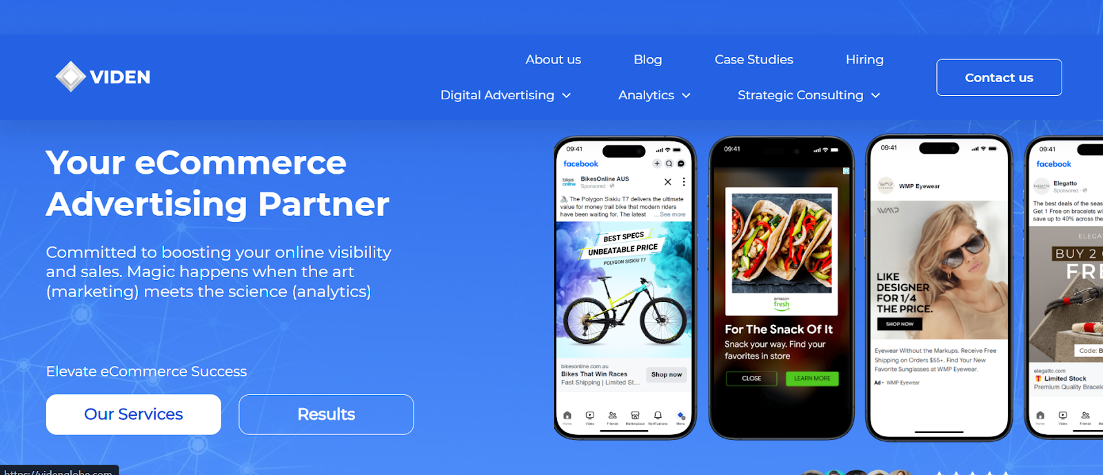VIDEN — Data-Driven Digital Advertising & Analytics Partner