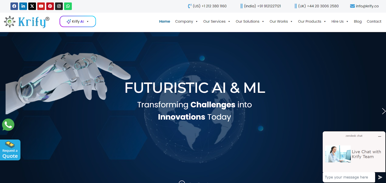 Krify - Crafting long-lasting messaging solutions