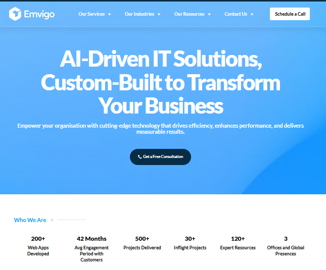 Emvigo- The trusted technology partner