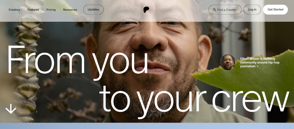 best subscription platforms for creators-patreon