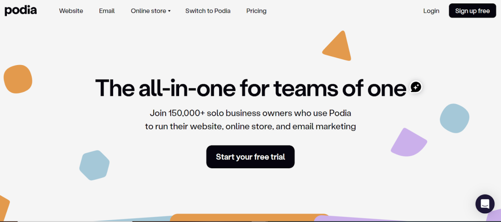 subscription platforms for influencers-Podia