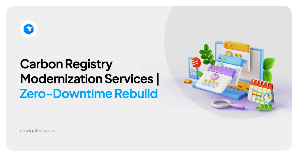 Carbon Registry Modernization Services | Zero-Downtime Rebuild